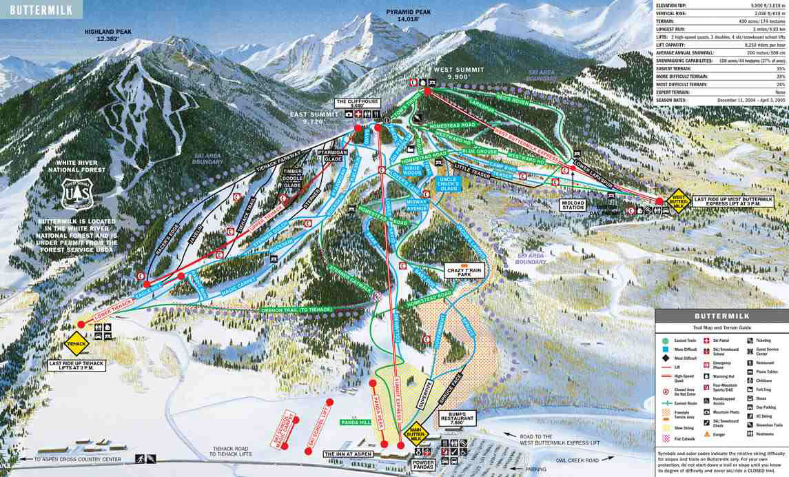 Skigebiet Aspen USA